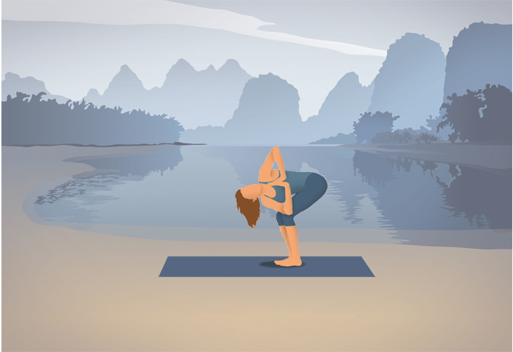 Pocket Yoga App Ocean Background